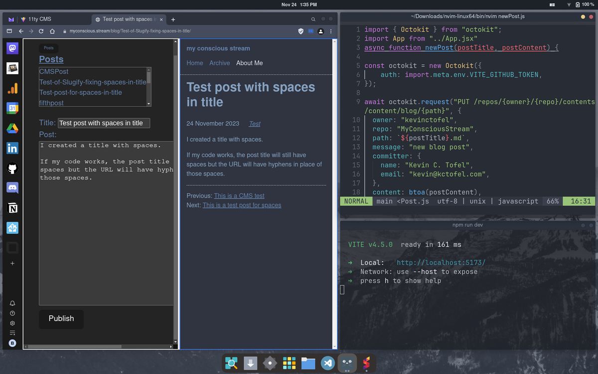 My CMS Prototype