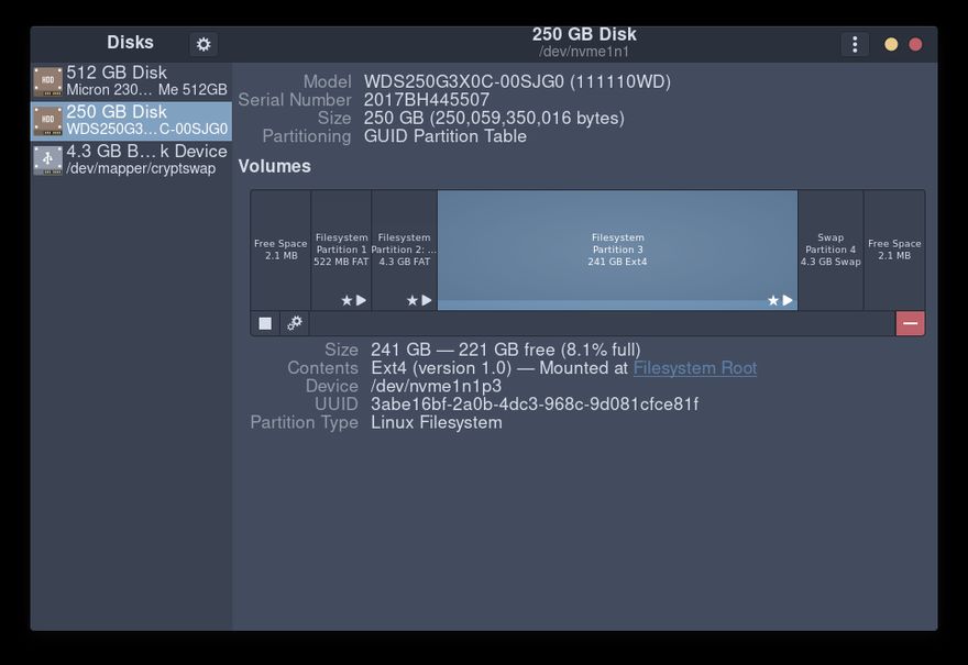 My main hard drive